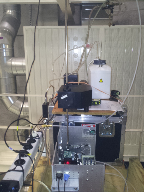 Setting up to compare SPINs at LACIS. S. Garimella